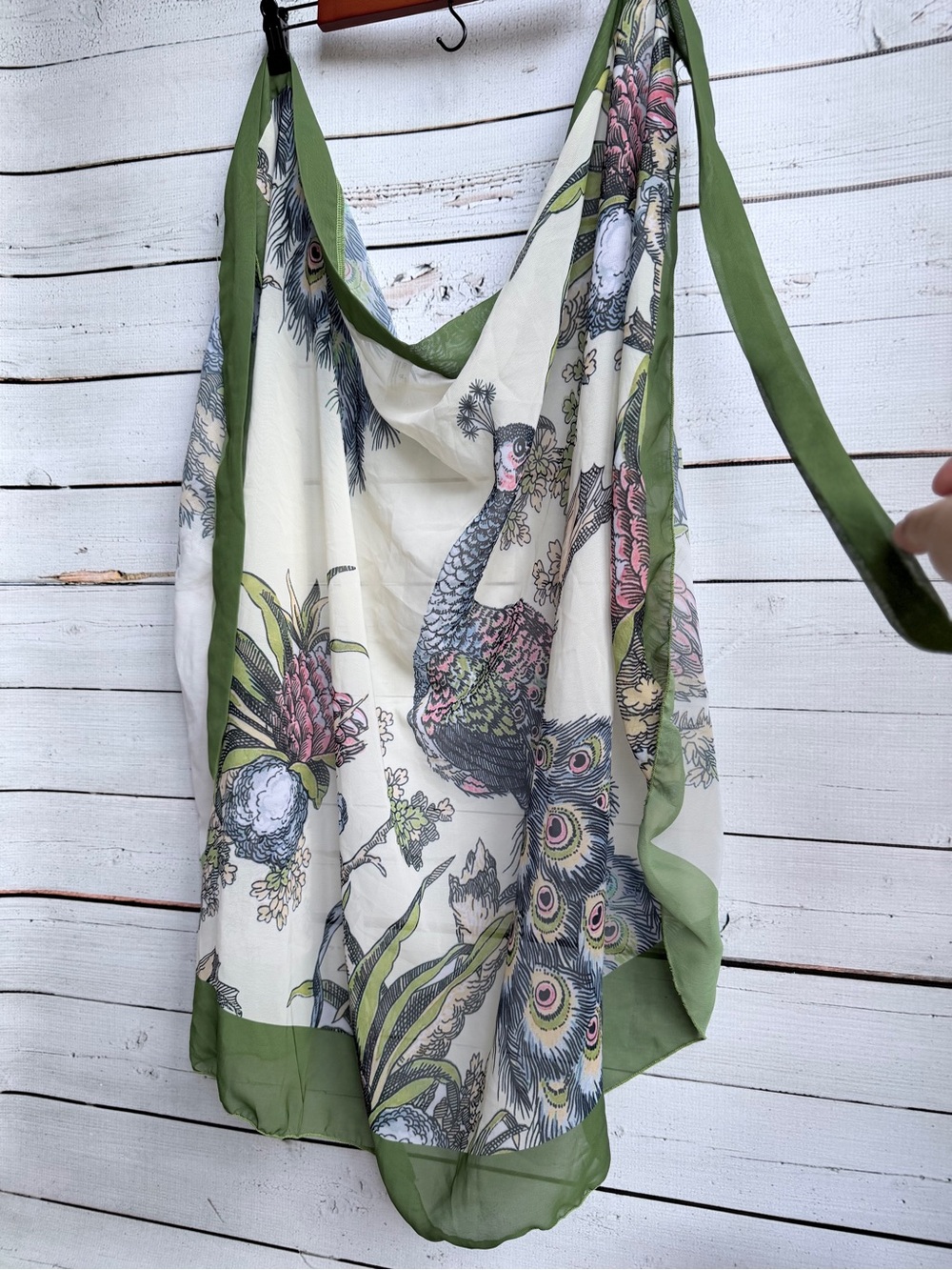 Satin Halter Scarf Top – Convertible Apron-Style Wrap Top
